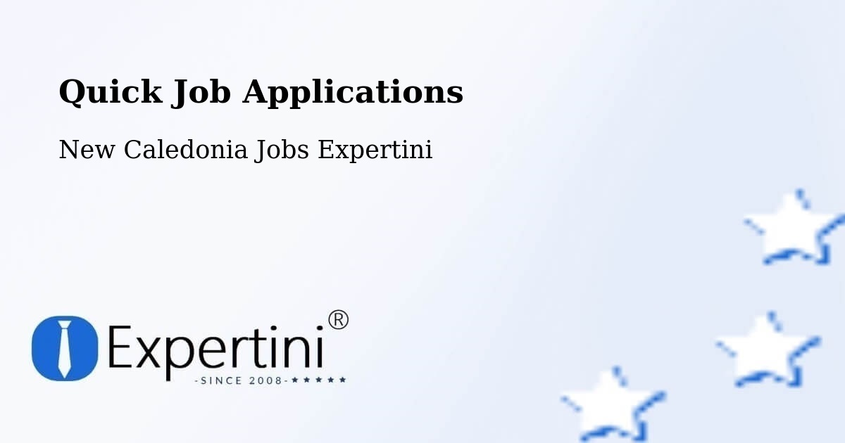 Quick Apply Feature – Wenéki - New Caledonia Jobs Expertini